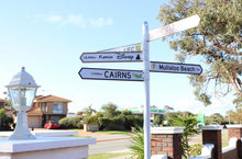 Load image into Gallery viewer, Customised Directional Sign Post - Residential and Commercial
